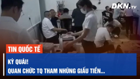 Quan chức TQ tham nhũng giấu tiền bên trong tường nhà, máy chạy bộ, xe ô tô…