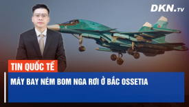 Nga không kích Kostyantynivka; Máy bay ném bom Su-34 của Nga rơi ở Bắc Ossetia