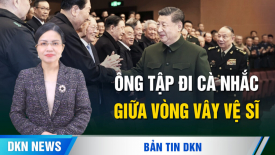 Bức huyết thư từ con trai Trương Hựu Hiệp; Tập Cận Bình đi cà nhắc giữa vòng vây vệ sĩ