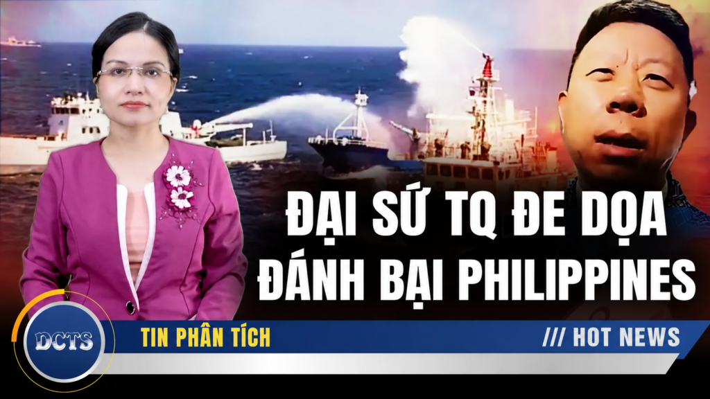 Đại sứ Trung Quốc đe doạ đánh bại Philippines và phản ứng đanh thép từ MANILA