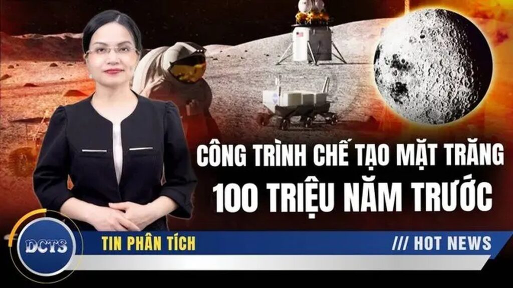 Sự thật về công trình chế tạo Mặt Trăng 100 triệu năm trước