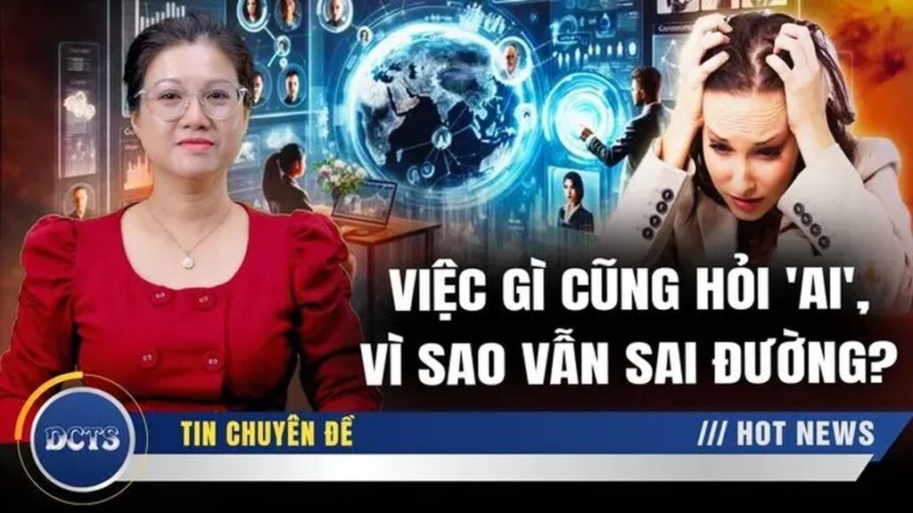 Việc gì cũng hỏi AI nhưng vì sao con người vẫn đi đường vòng và đưa ra lựa chọn sai lầm?